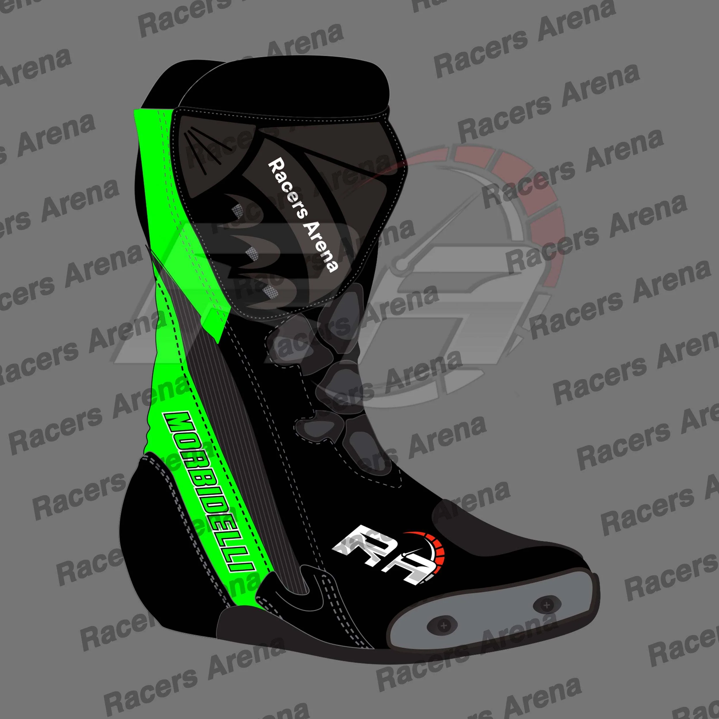 Bottes de course de moto Franco Morbidelli Yamaha MotoGP 2022