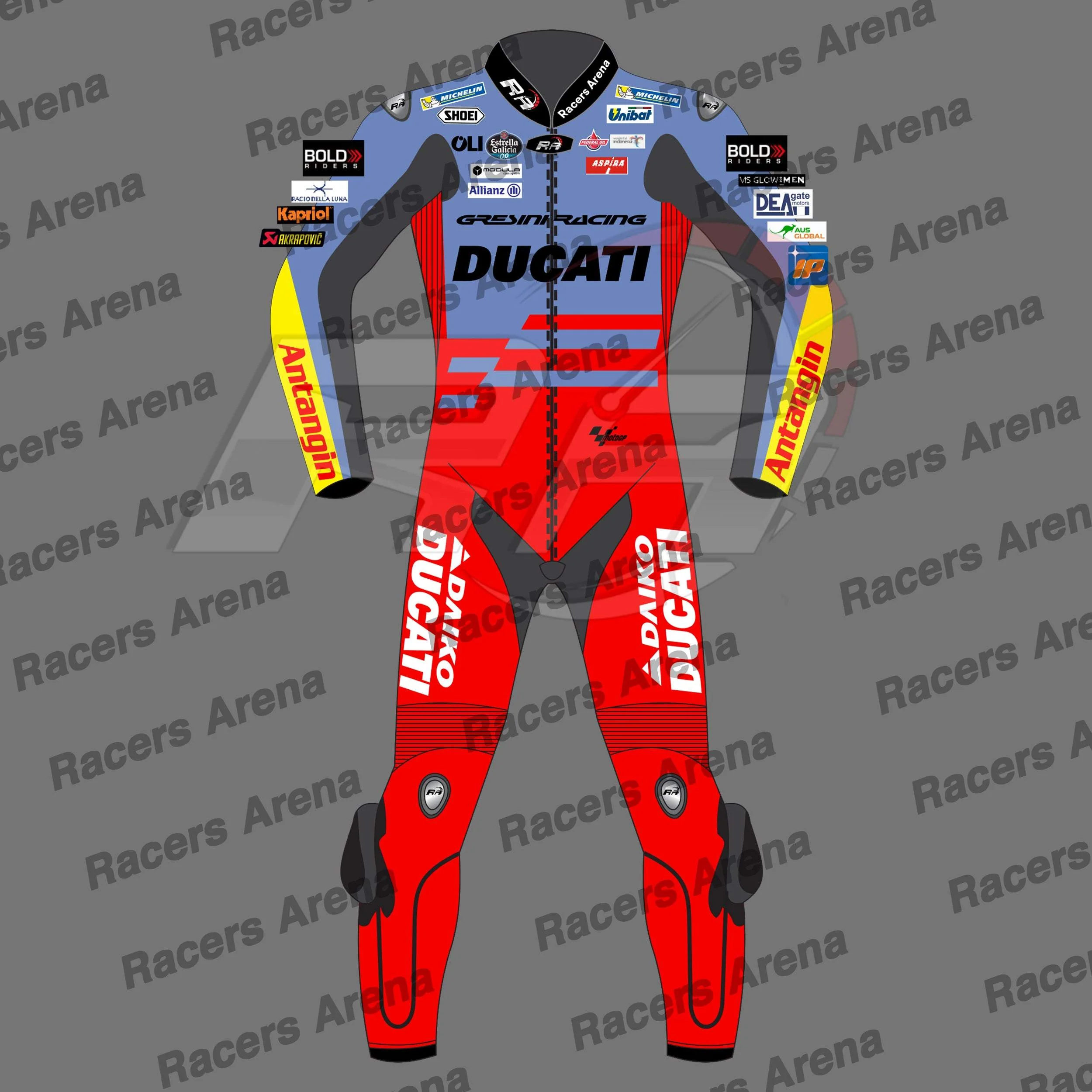 Combinaison de course moto Marc Marqeez Ducati MOTOGP 2024