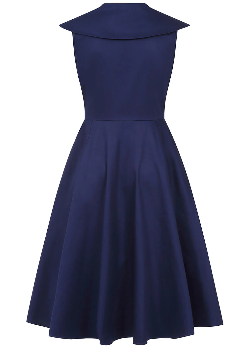 Robe Swing Années 50 Isla Navy par Banned – Image 4