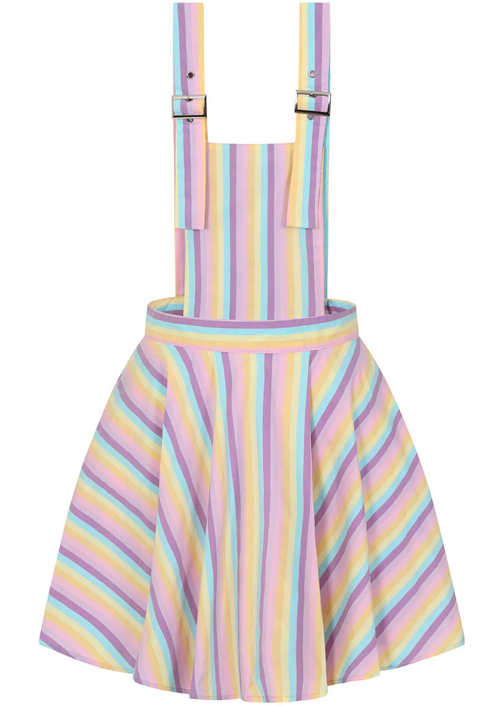 Robe à bretelles Banned Alternative Hikari Stripe 60's Multi – Image 2