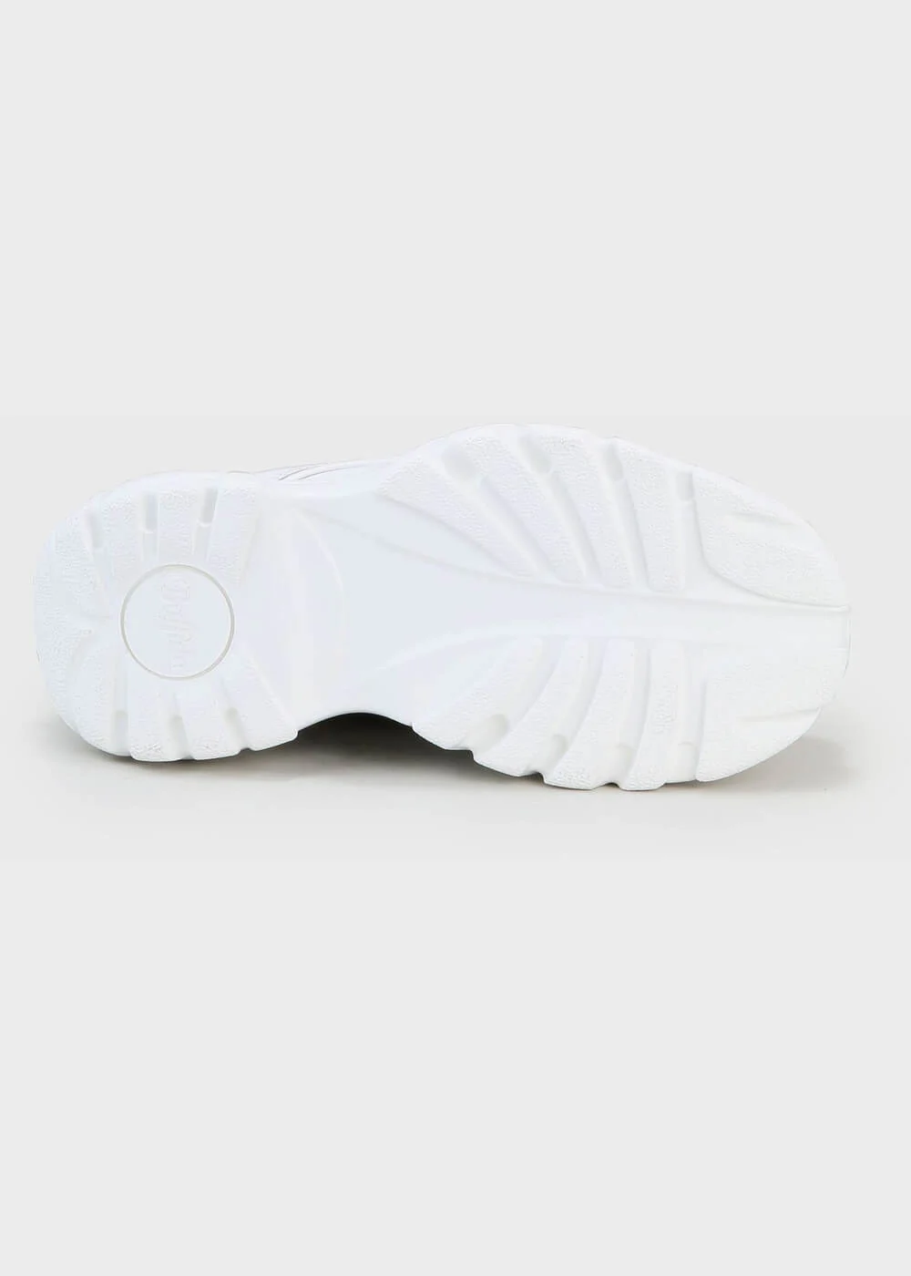 Baskets Plates Basses en Cuir Buffalo London en Blanc – Image 5