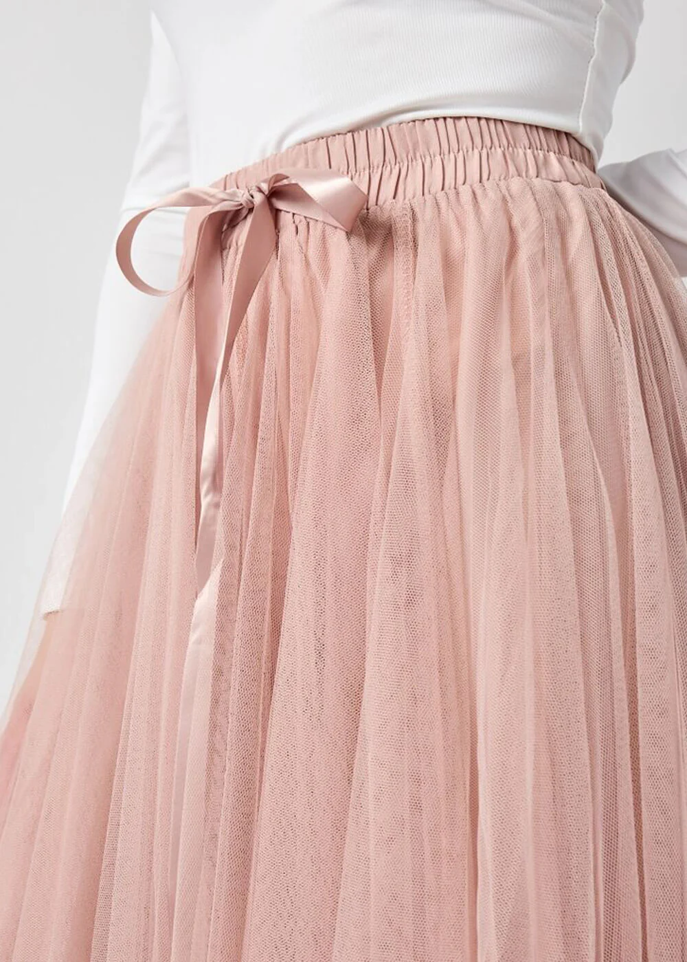 Choklate Paris Amore Jupe en Tulle Rose Pâle – Image 3