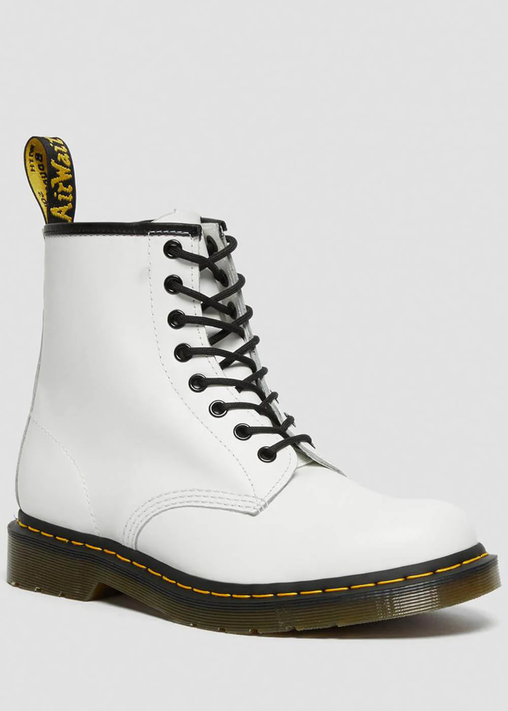 Dr. Martens 1460 Smooth Leren Veterlaarzen Wit – Image 4