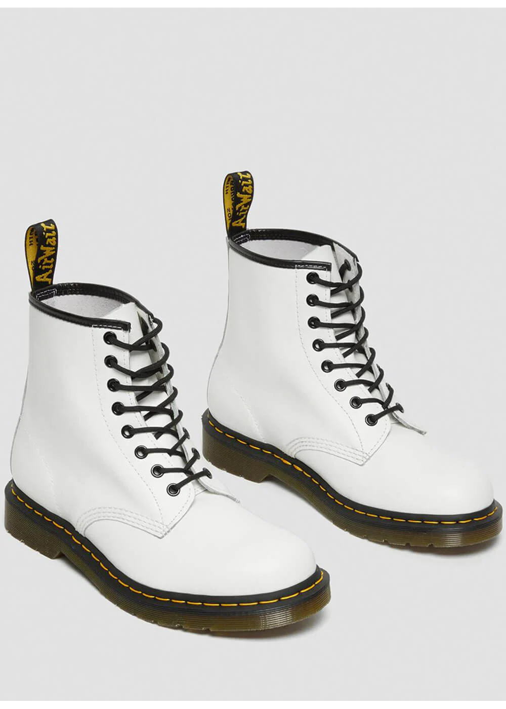 Dr. Martens 1460 Smooth Leren Veterlaarzen Wit – Image 6
