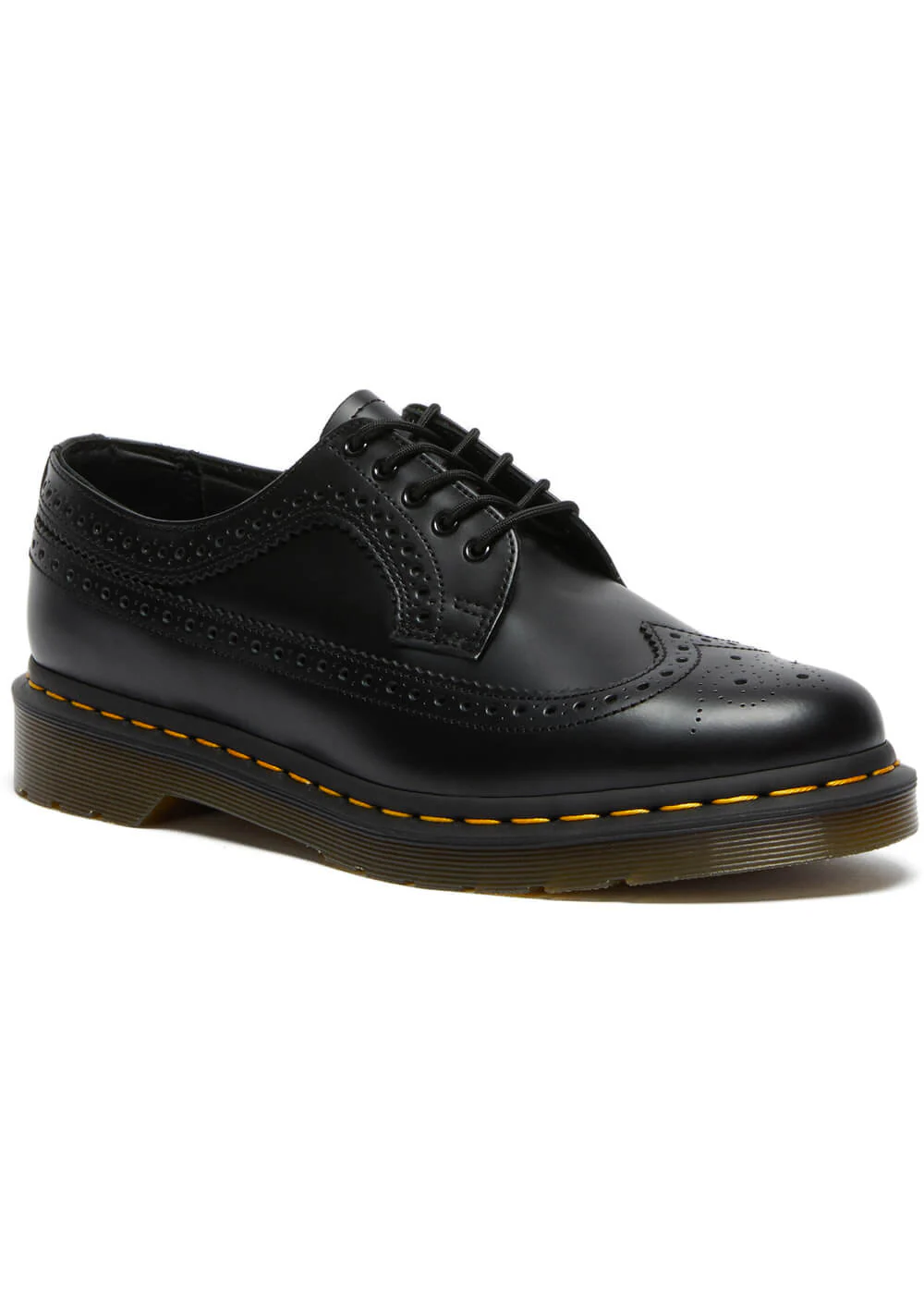 Dr. Martens 3989 Smooth Leren Brogues Schoenen Zwart – Image 2