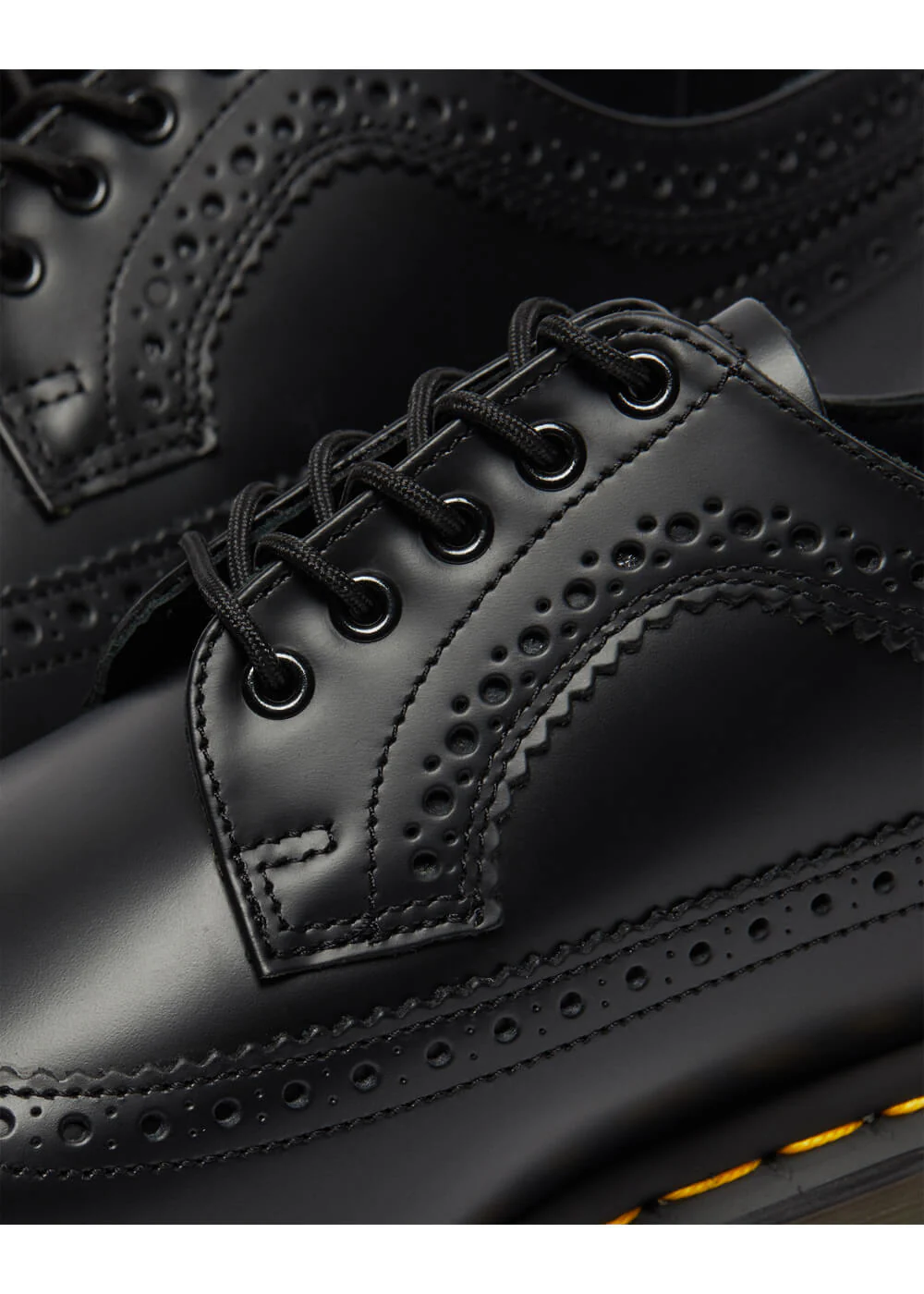 Dr. Martens 3989 Smooth Leren Brogues Schoenen Zwart – Image 3