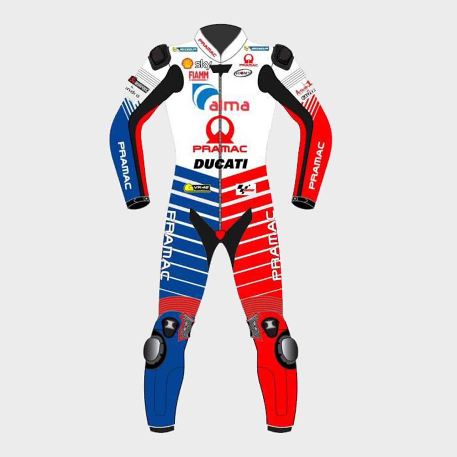 Francesco Bagnaia Combinaison de course Ducati MotoGP 2019