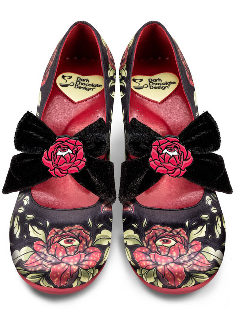 Escarpins Hot Chocolate Design Rose Of Life – Image 5