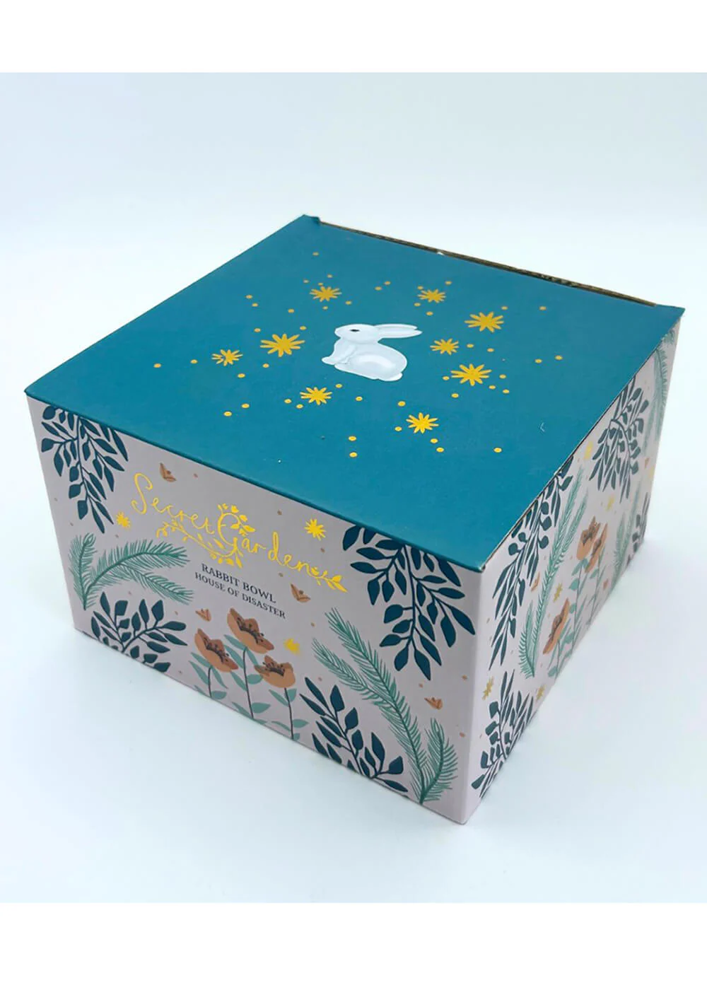 House of Disaster Bol « Secret Garden » avec Lapin (porcelaine) – Image 6