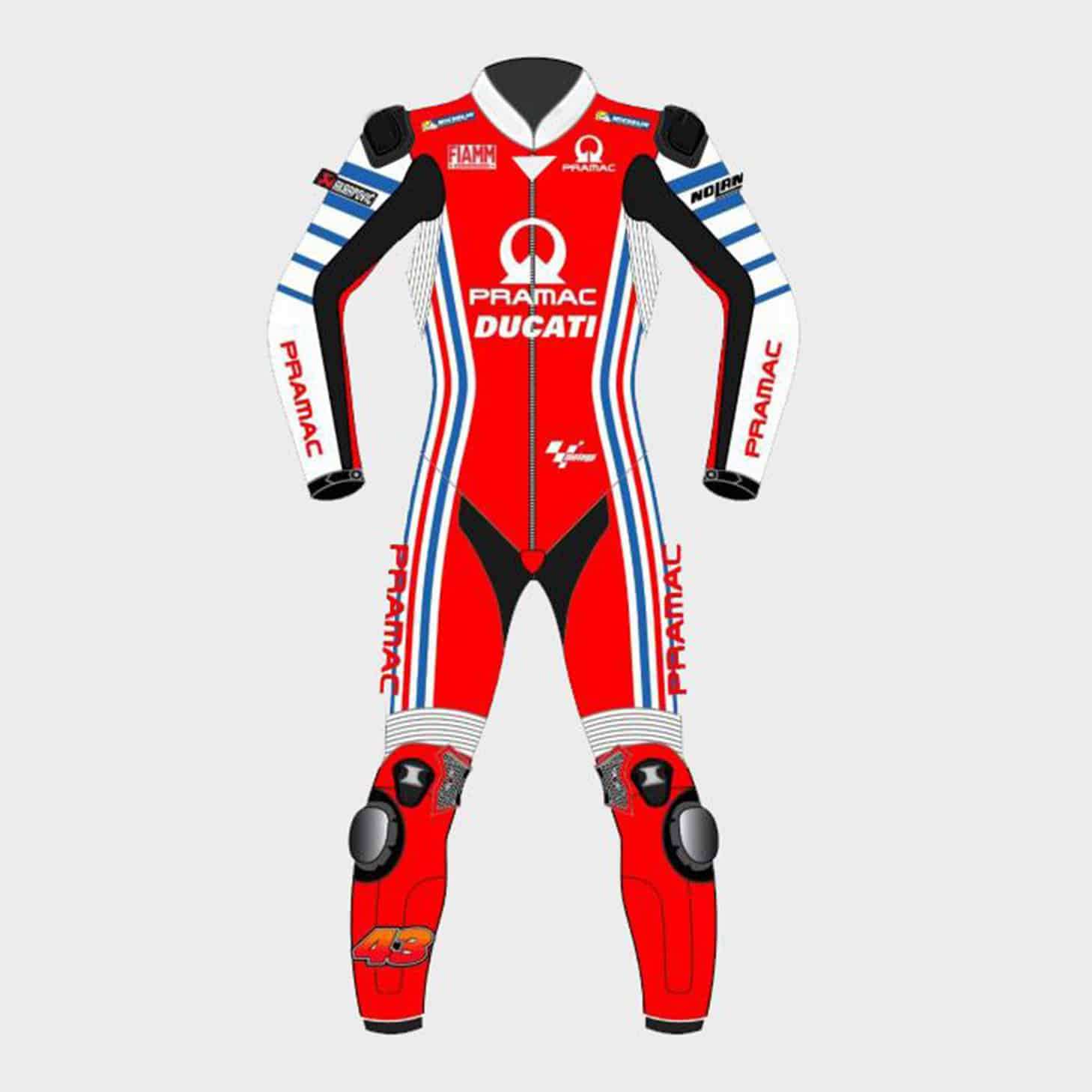 Combinaison moto Jack Miller Ducati MotoGP 2020