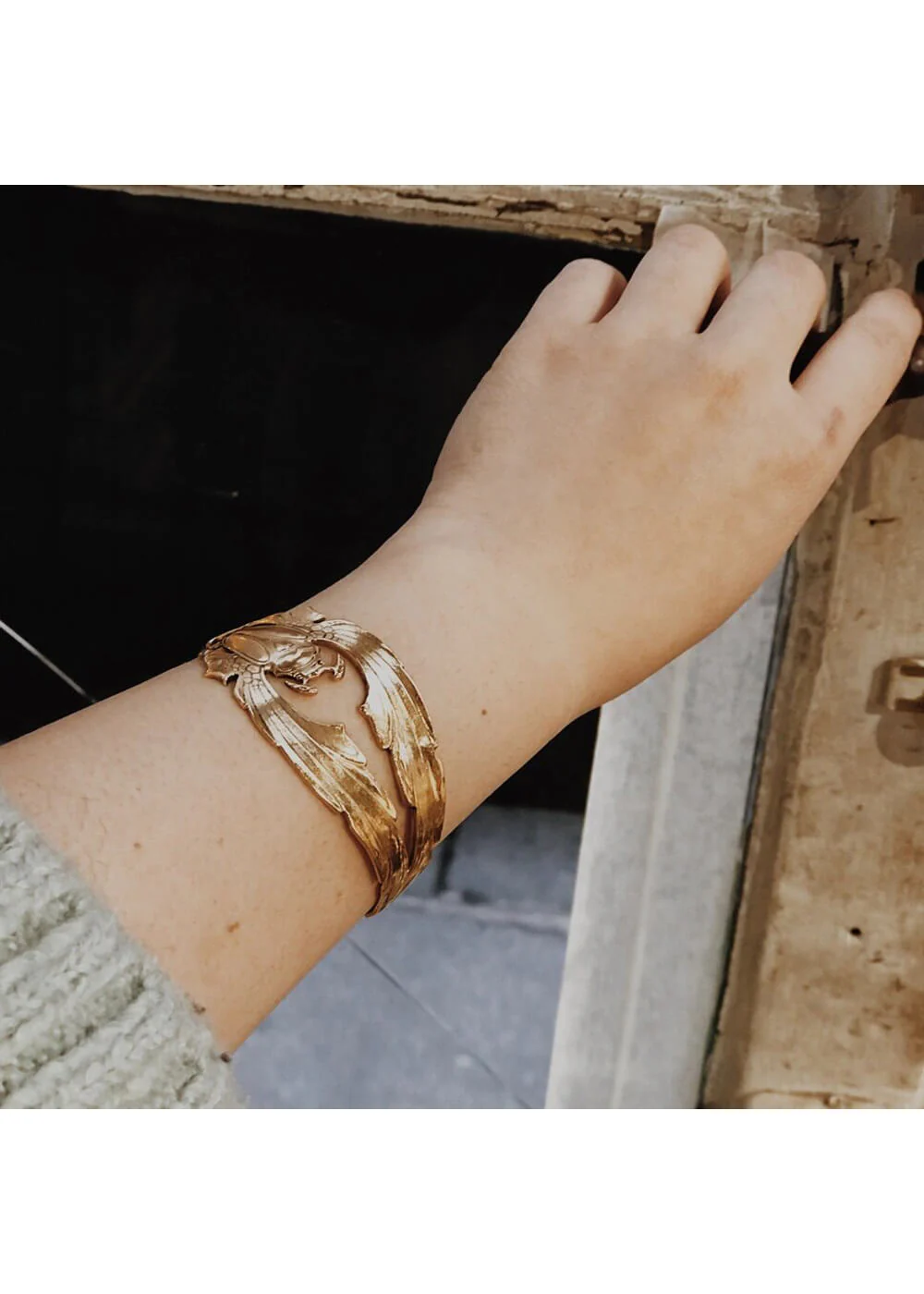 Bracelet Scarabée Or Lotta Djossou Paris – Image 3