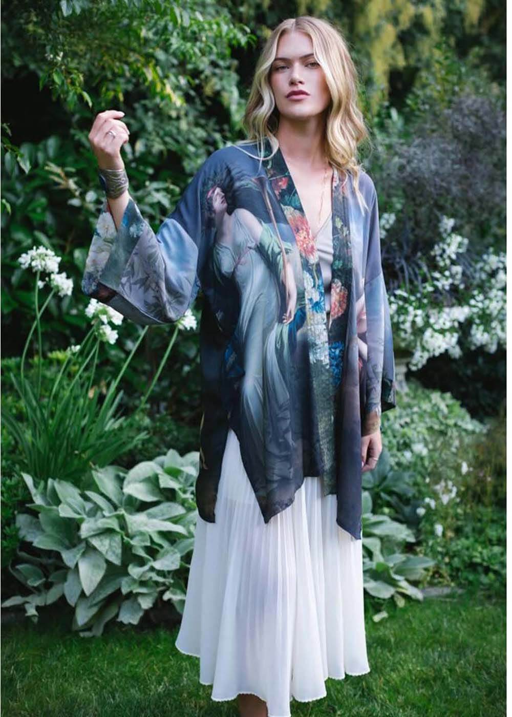 Market of Stars Kimono Midi Reverie Artisan Meynier – Image 9