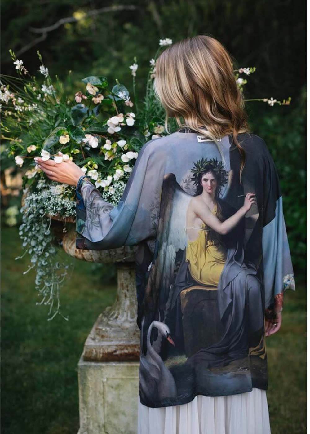 Market of Stars Kimono Midi Reverie Artisan Meynier – Image 2