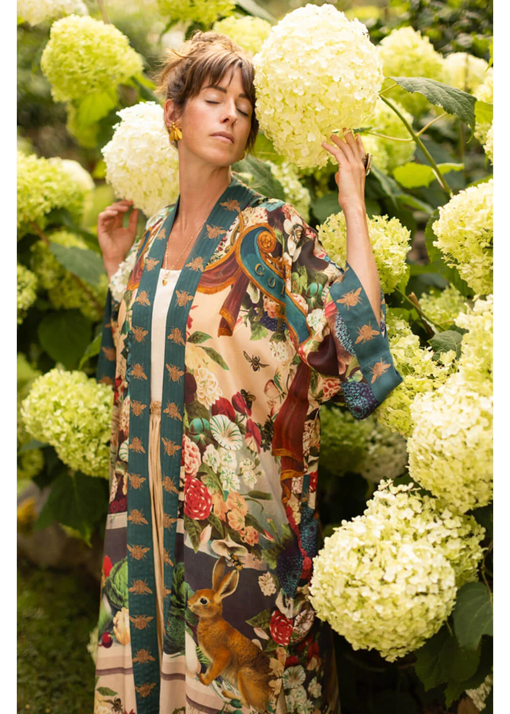 Market Of Stars Stay Gold Longue Kimono – Image 2