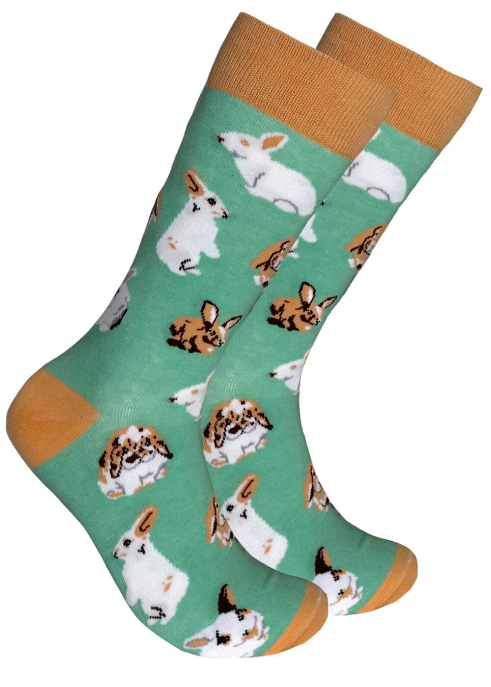Soctopus Hop Bunny Chaussettes Mint – Image 2