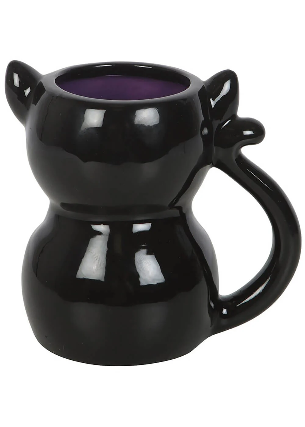 Succubus Home Tasse Mignonne et Effrayante en Forme de Chat Noir – Image 4