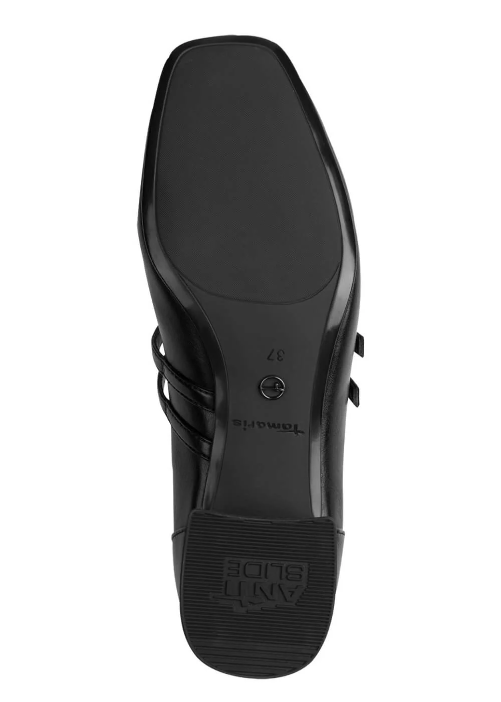 Tamaris Mary Vegan 50's Pumps Zwart Mat – Image 6