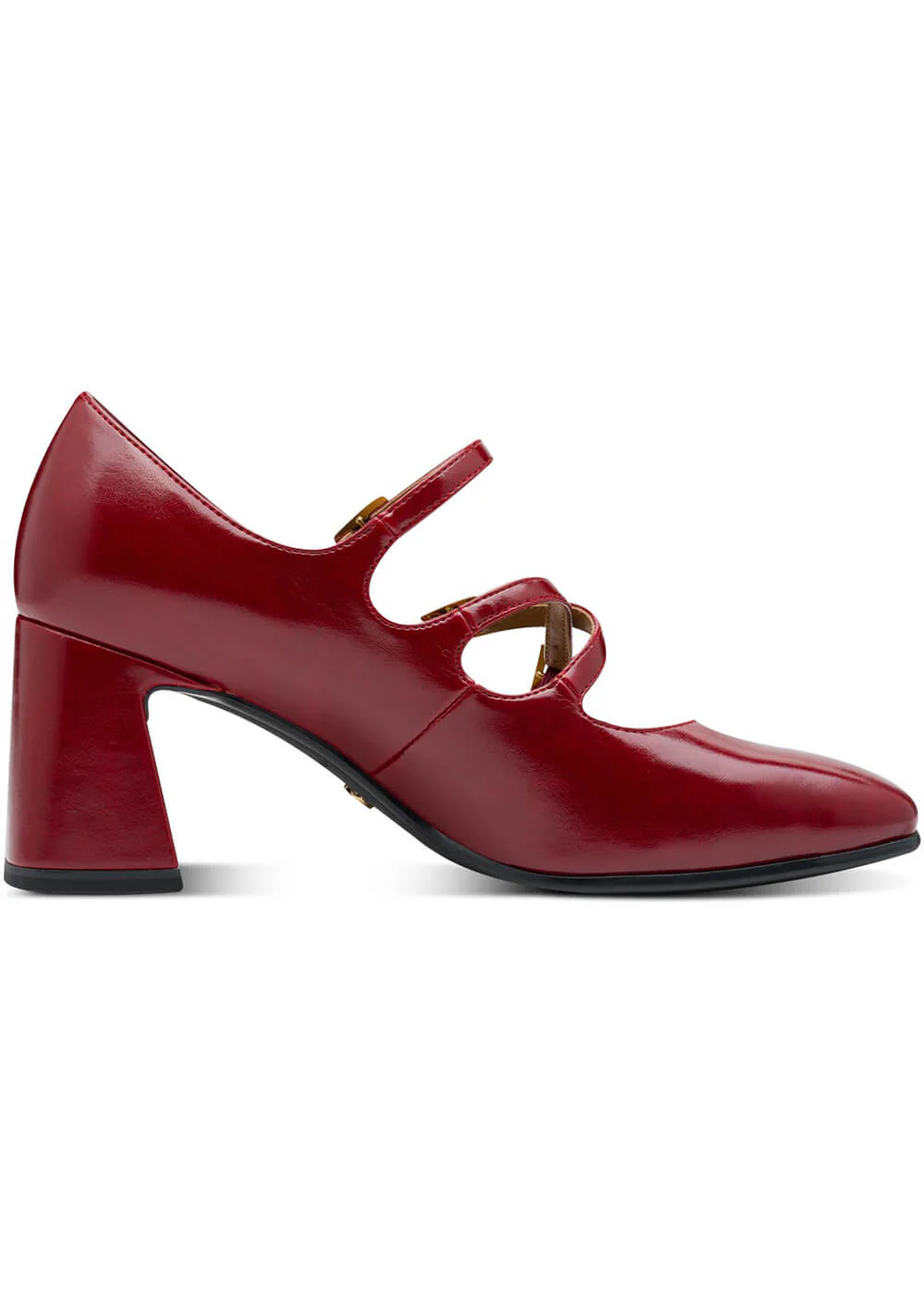 Tamaris Fabienne Vegan Escarpins Années 70 Rouge – Image 6