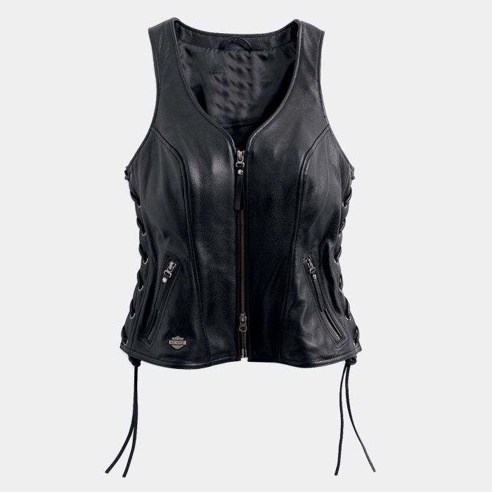 Gilet en cuir Avenue pour femmes – Image 2